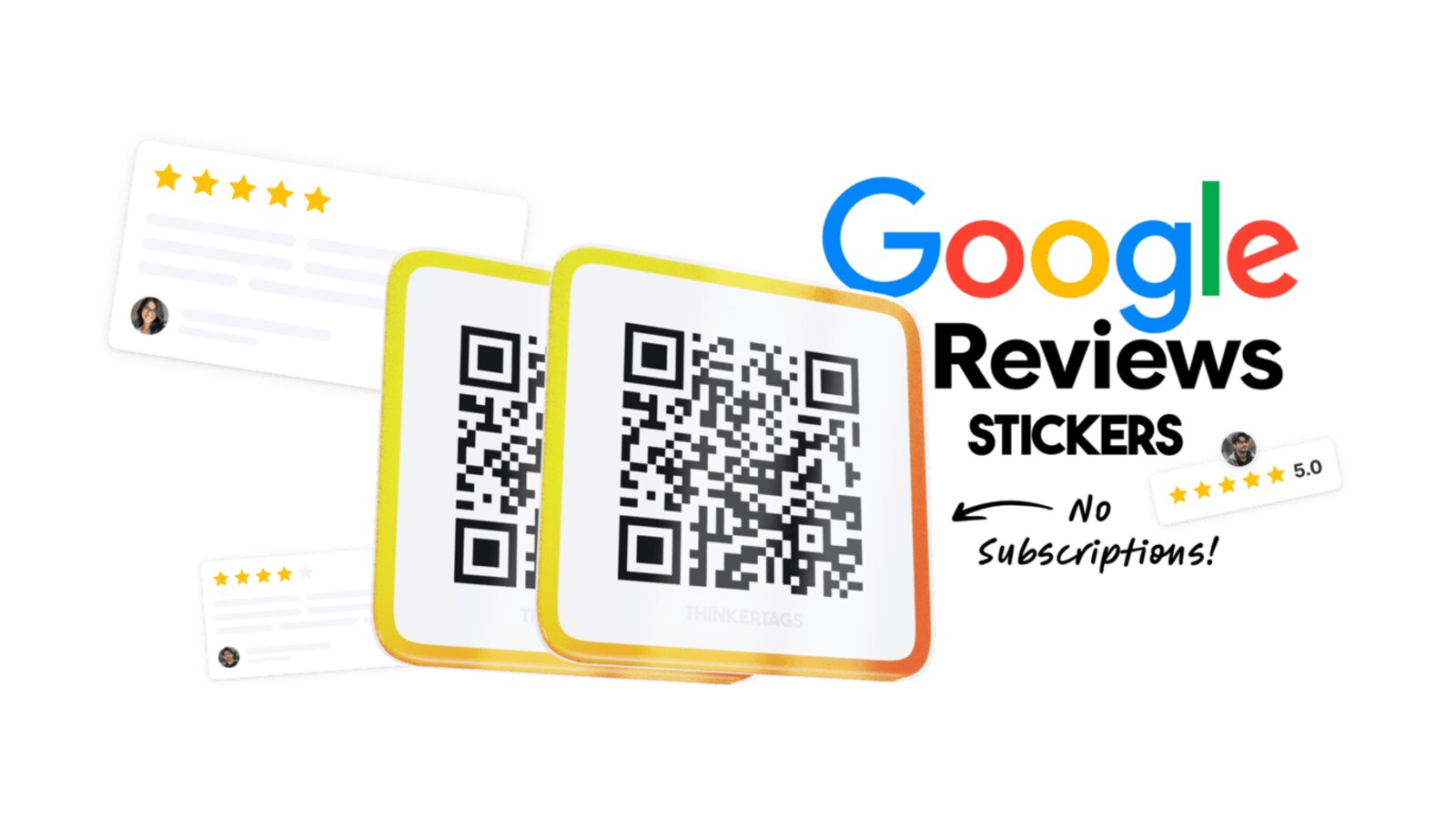 Google-Bewertungen-Sticker: So funktionieren sie und so richtest du sie ein